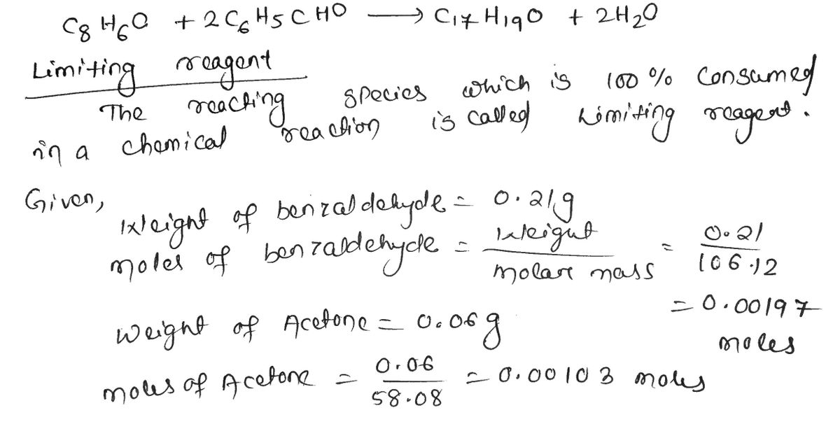 Chemistry homework question answer, step 1, image 1